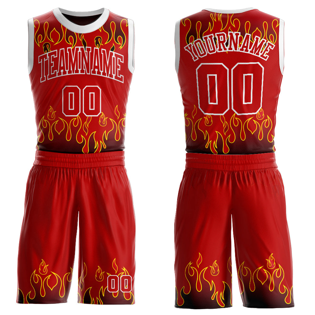 Custom Black White-Gray Round Neck Sublimation Basketball Suit Jersey