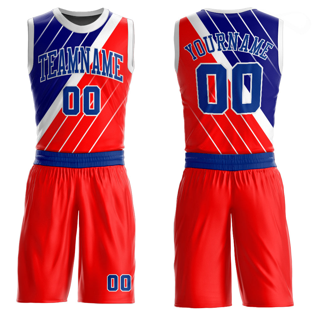 royal blue sublimation basketball