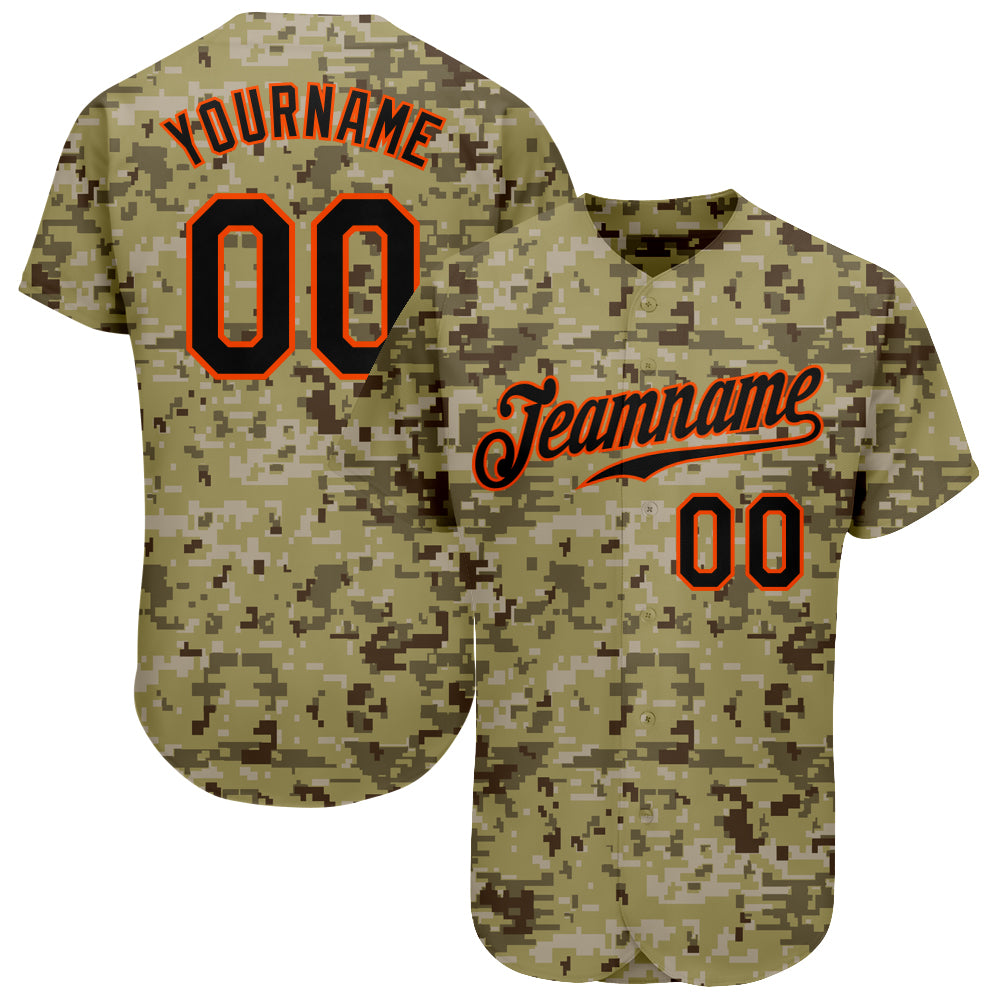 Custom Camo Baseball Jerseys  Camouflage Baseball Jerseys