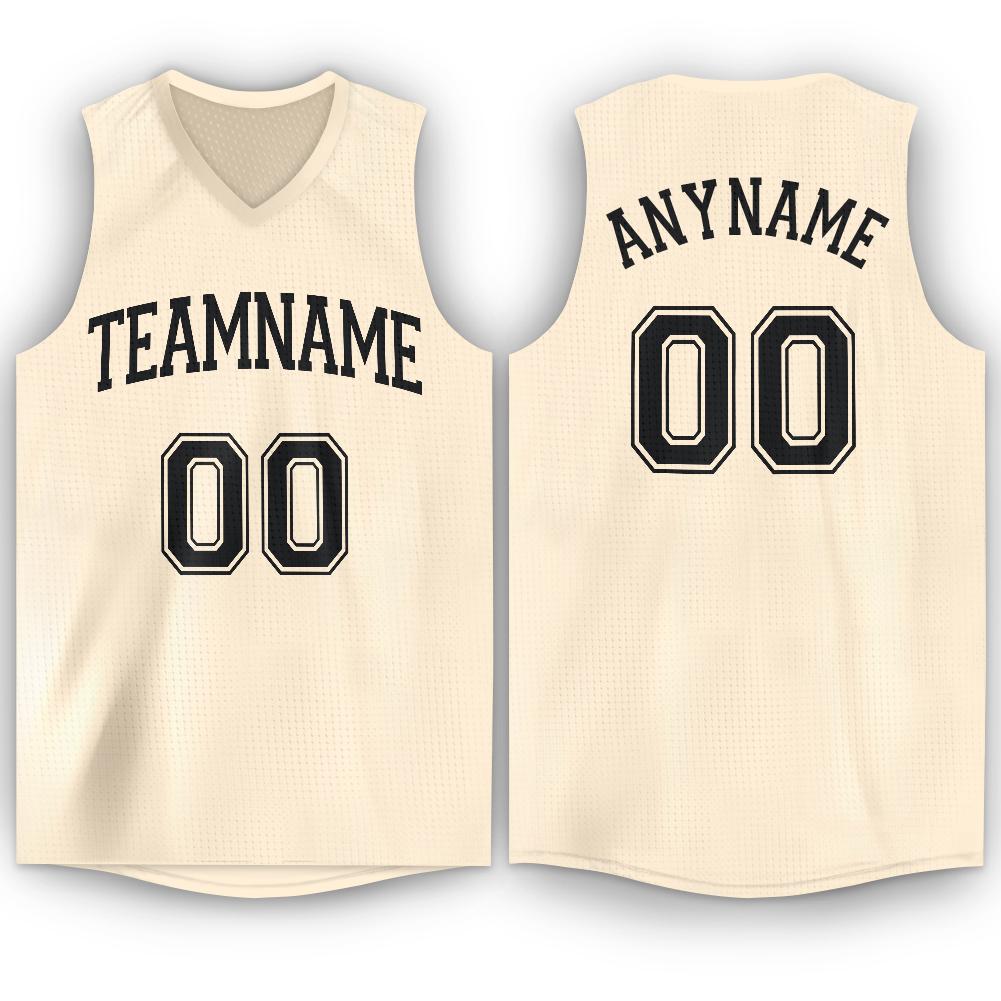 cream basketball jersey sublimation
