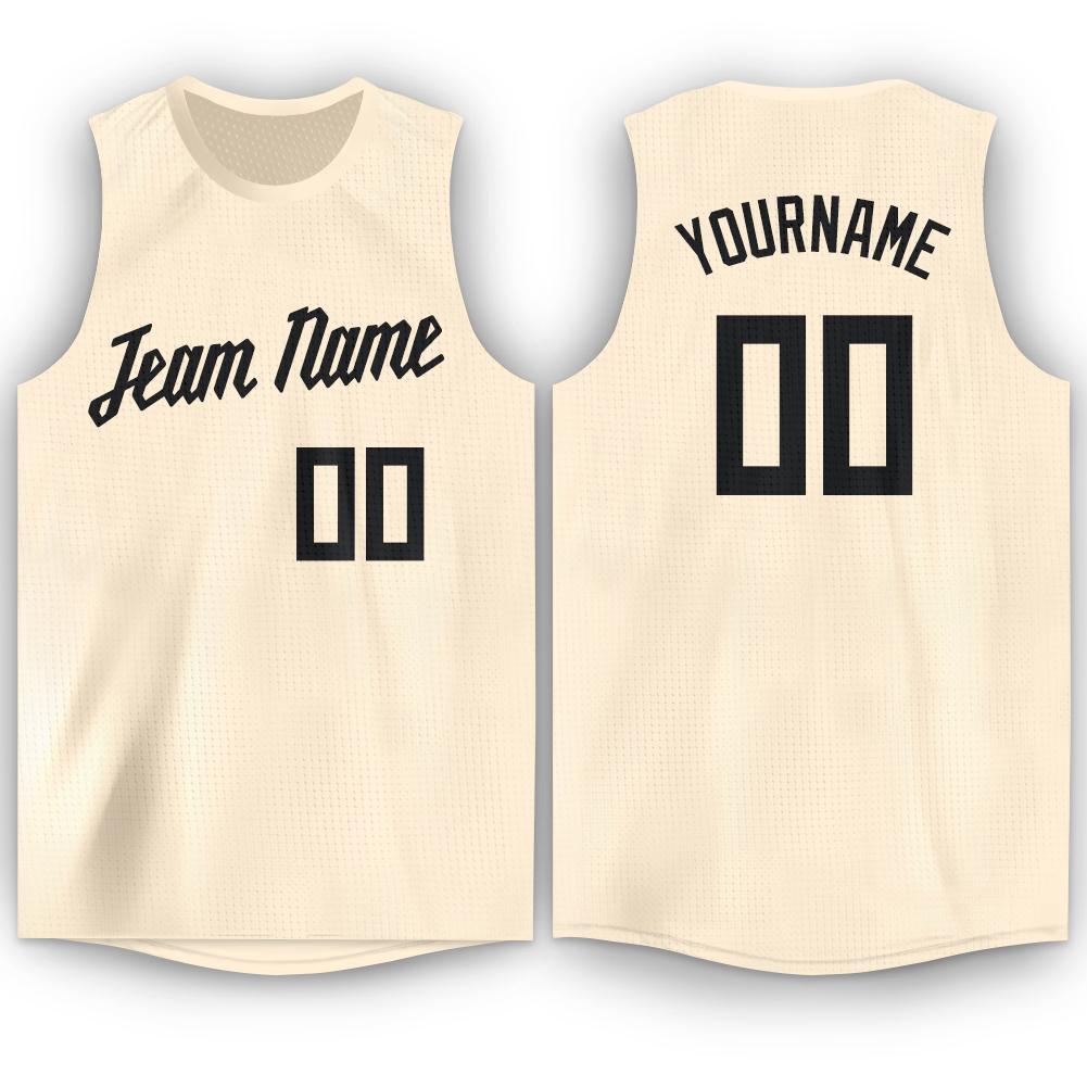cream basketball jersey