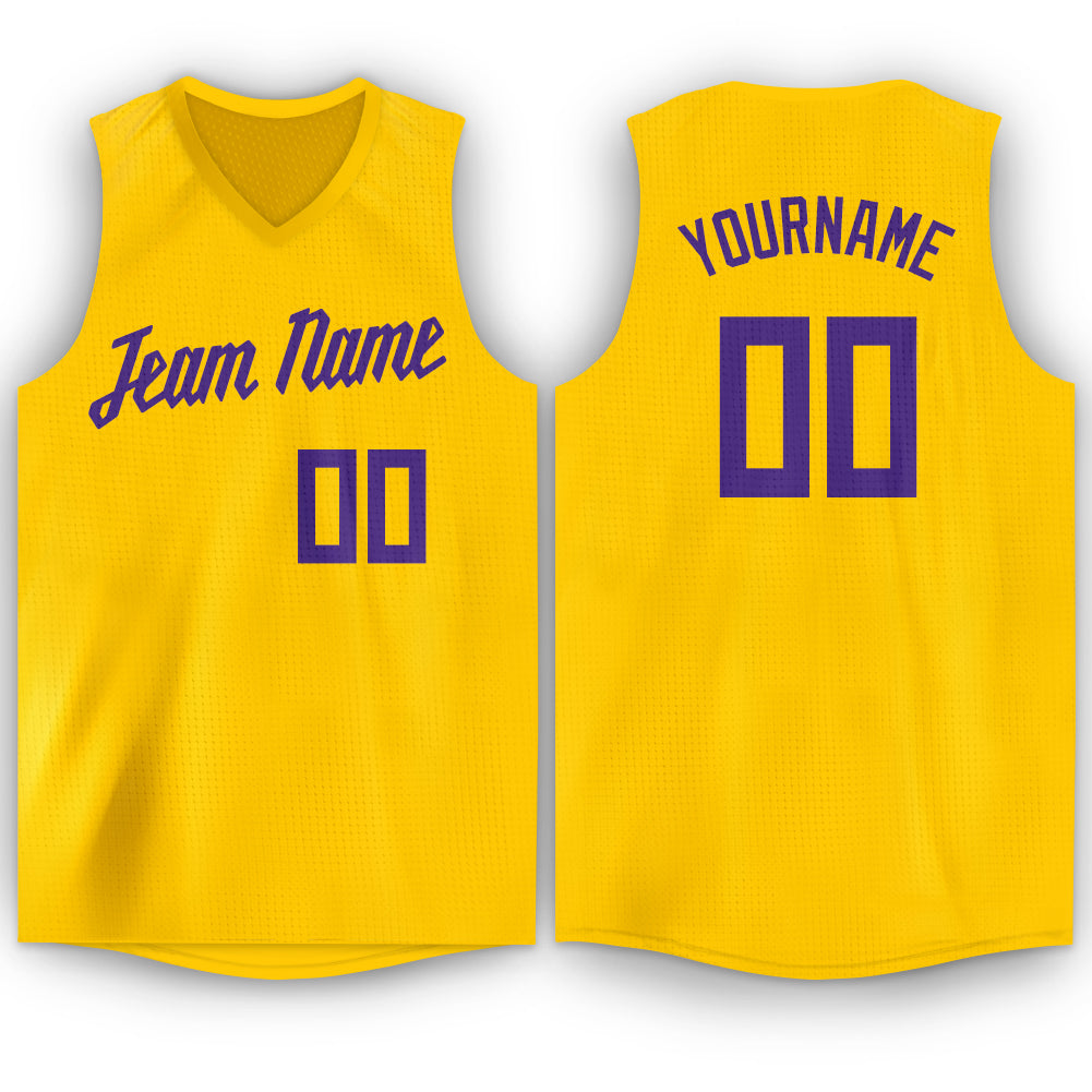 yellow and blue basketball jersey
