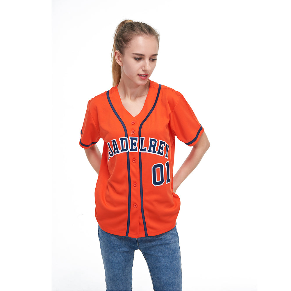 Tigers Orange Baseball Jersey