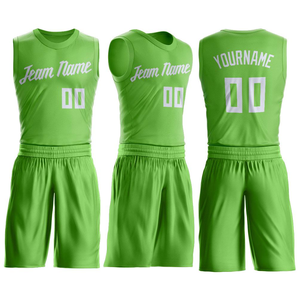 Neon Green Basketball Jerseys  Basketball Jersey Design Neon
