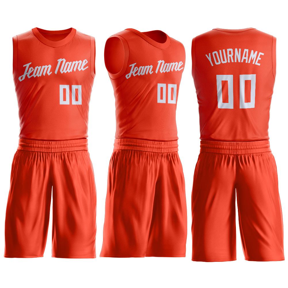Basketball Jersey Orange - TrendzCustomz