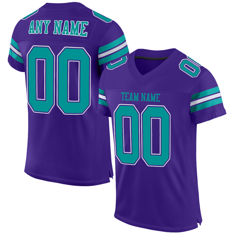 purple football jersey