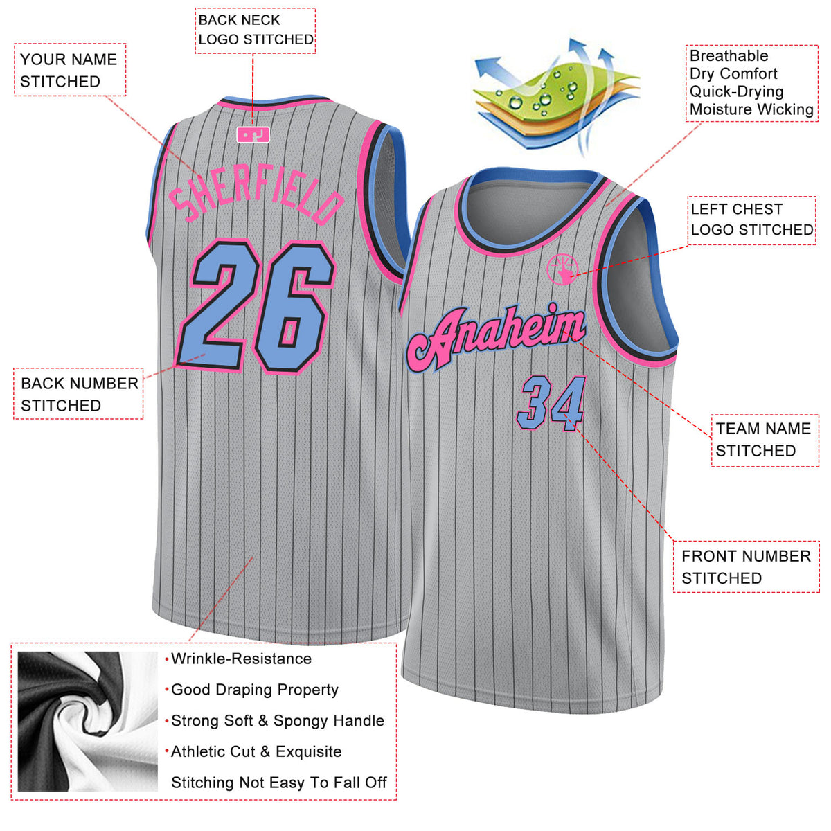 city jersey gray