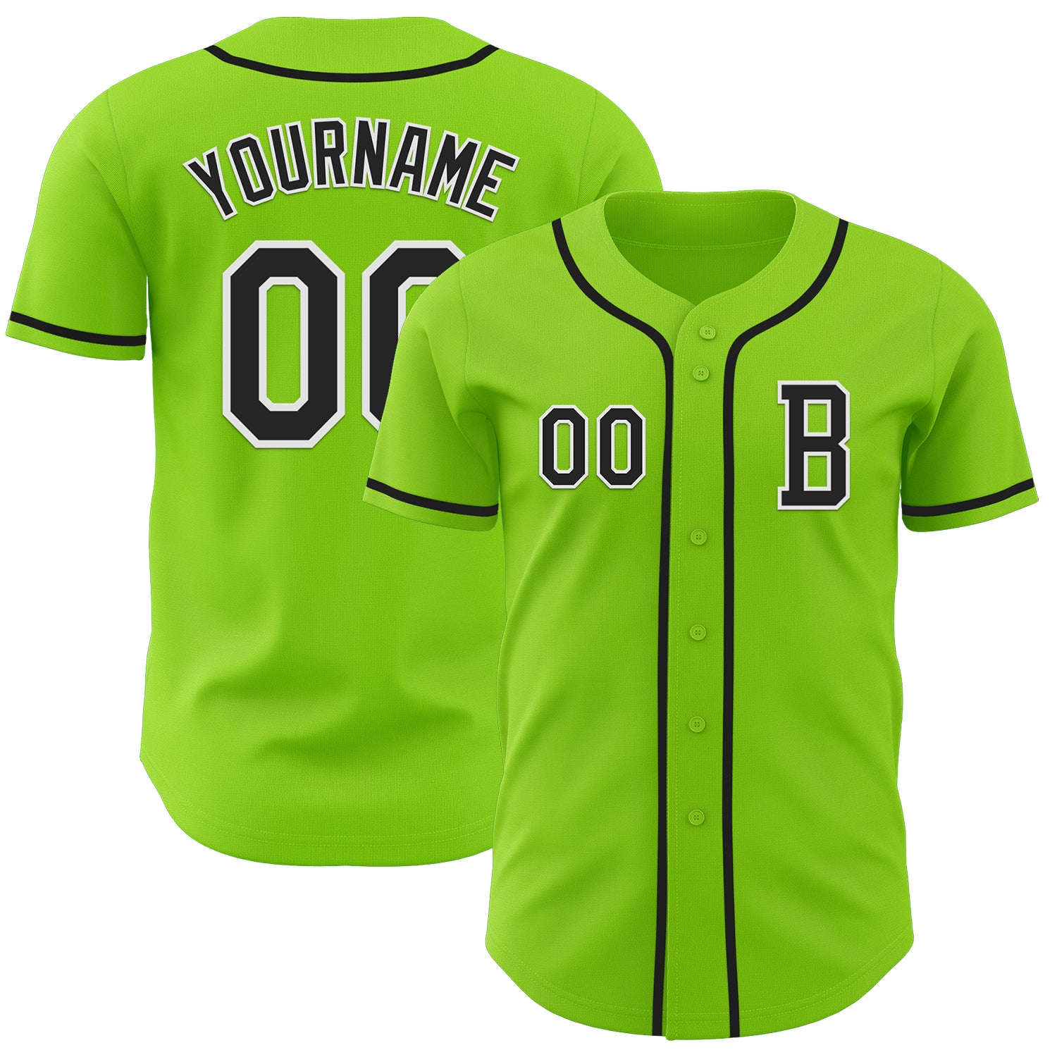 トップス YUEQIQI LIME BASEBALL JERSEY / GRN YUEQI QI SS25 LIME BASEBALL JERSEY / GRN - NUBIAN
