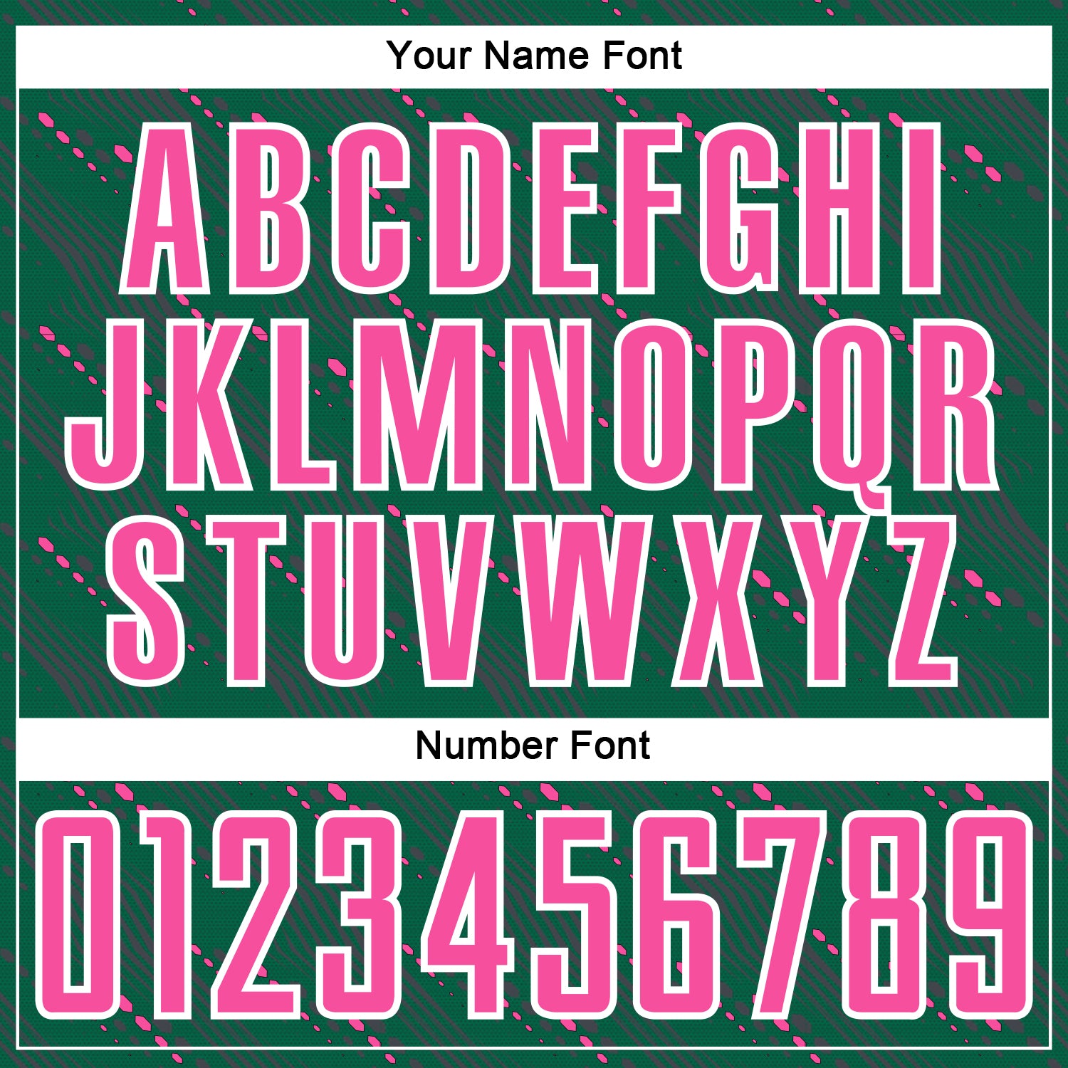 Load image into Gallery viewer, Custom Kelly Green Pink-White Slant Lines Sports Sublimation Soccer Uniform Jersey