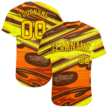 and yellow baseball