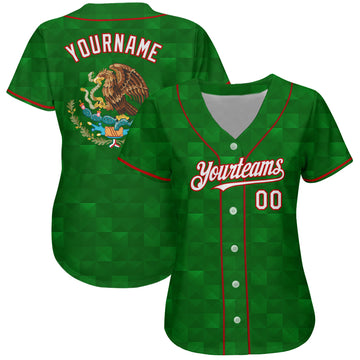 Custom Baseball Mexico Mexico Jerseys, Mexico Uniforms For Your Team