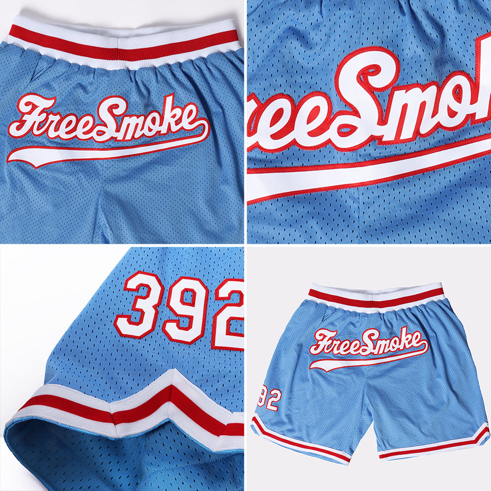 BEANTOWN BULLS Blue Red Gold and White Basketball Uniforms, Jersey and  Shorts