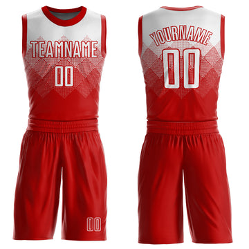 Custom Red Basketball Jerseys, Basketball Uniforms For Your Team