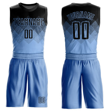 Custom Light Blue Basketball Jerseys, Basketball Uniforms For Your Team