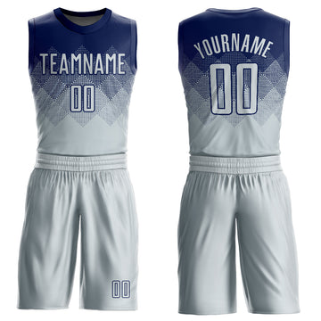 navy blue and white nba jersey