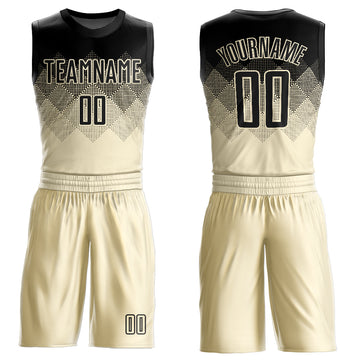 Ice Cream Black- Customized Basketball Jersey Design for Team