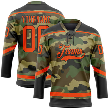 Camo Hockey Jersey Designs - Custom Hockey Jerseys .co - North