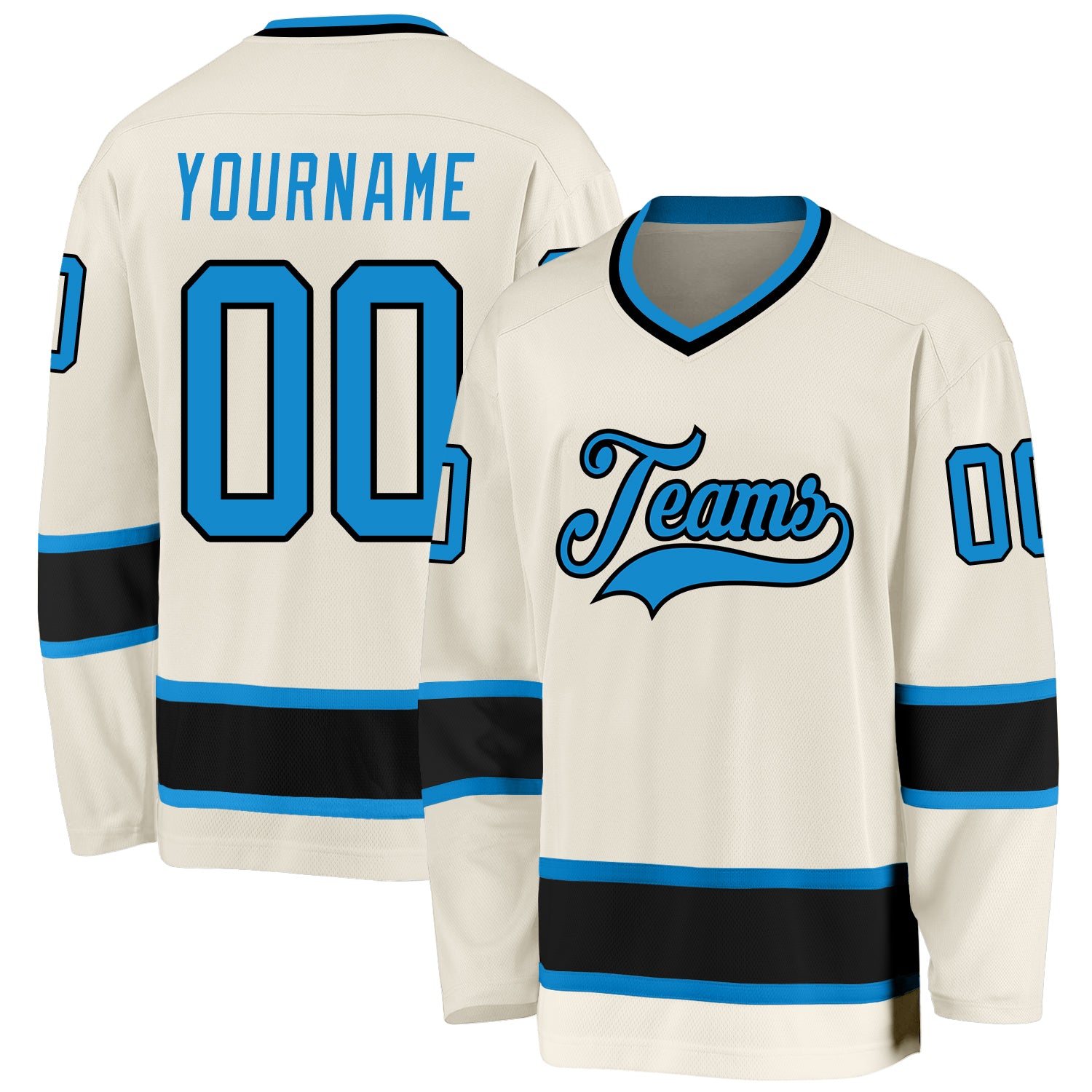 lightning jersey black