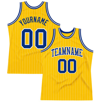 Trokiando Basketball Jersey (Gold) S