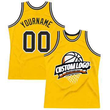 Sports Custom Uniform Custom Basketball Uniform Gold State SFN