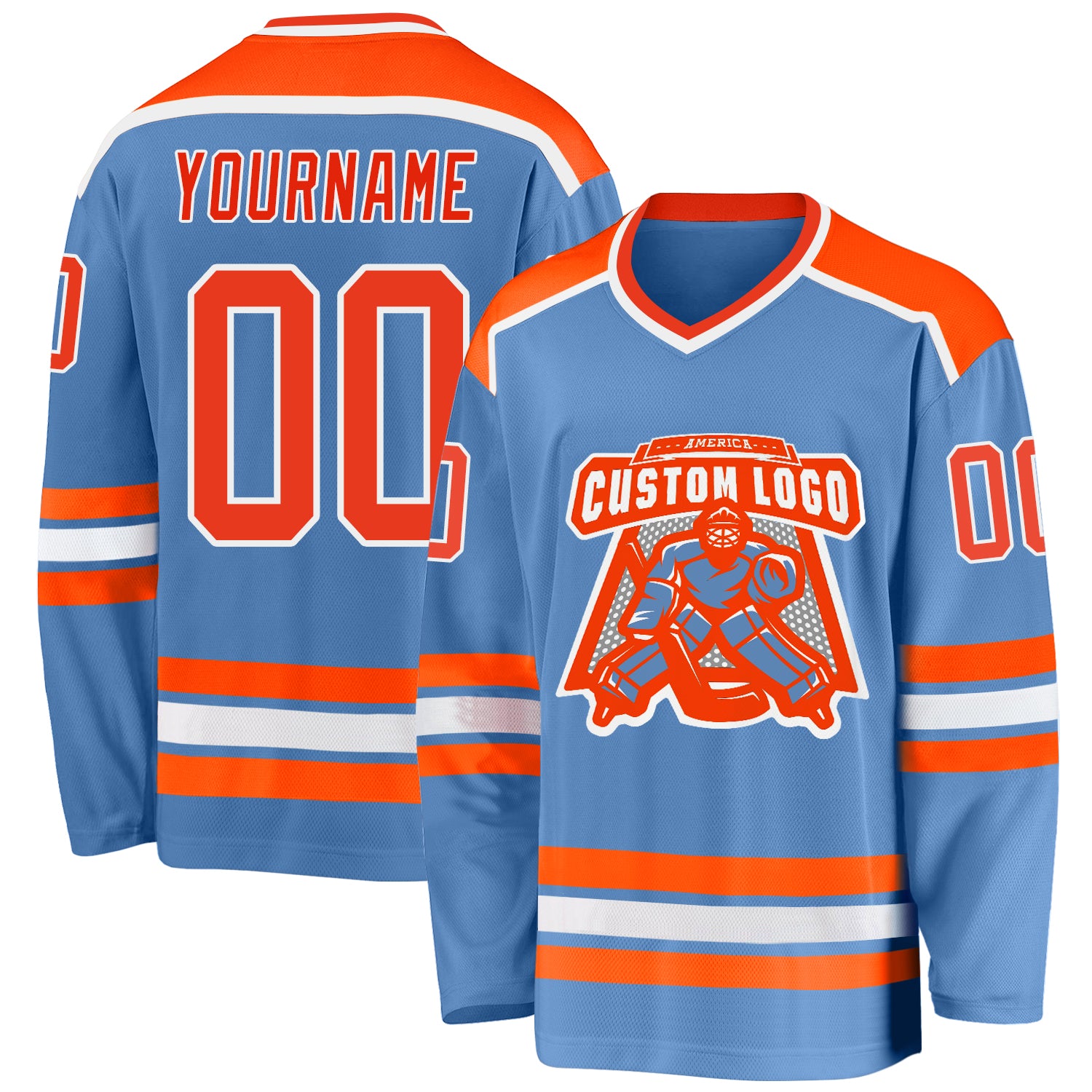 Cheap Custom Green White-Red Hockey Jersey Free Shipping