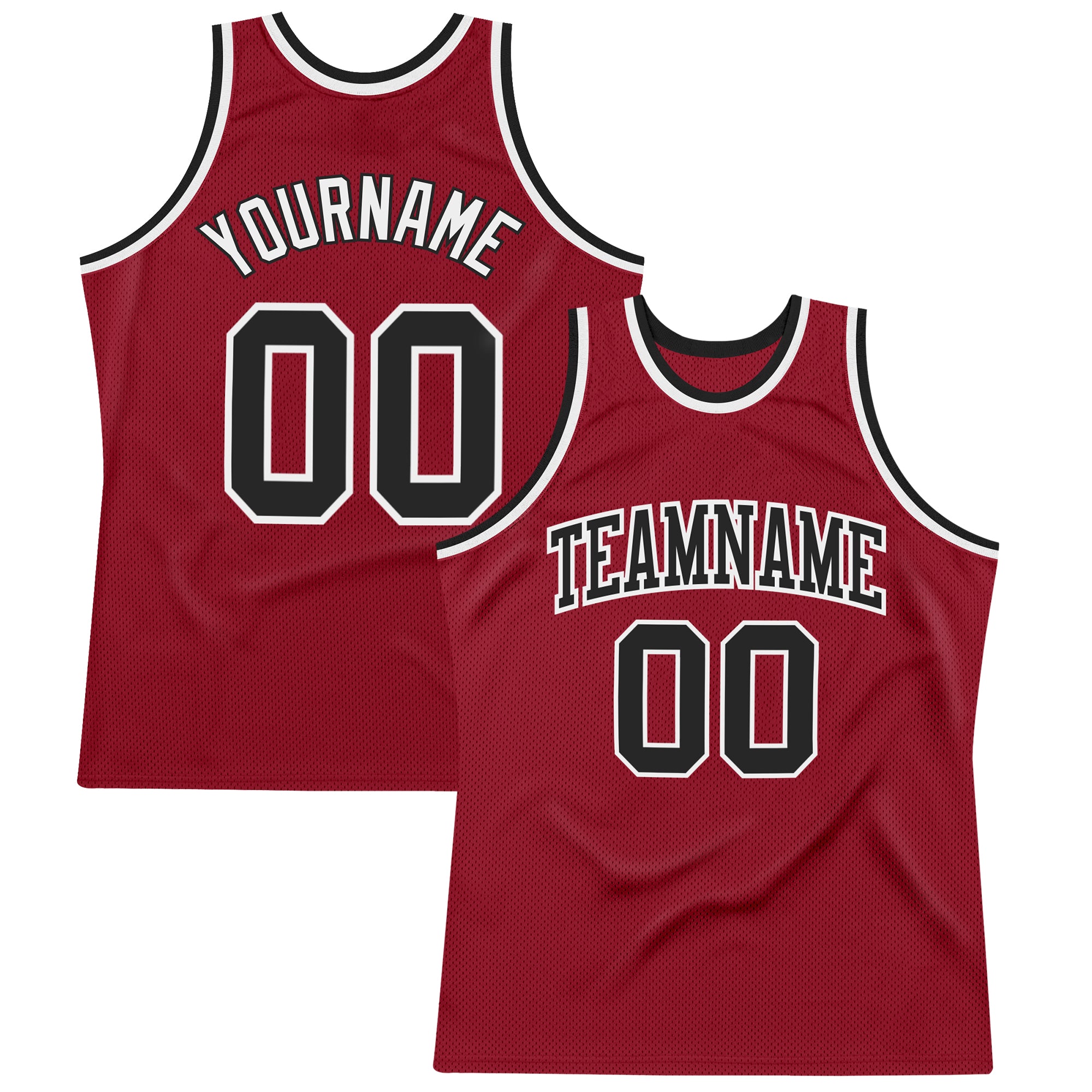 maroon basketball jersey