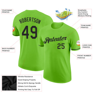 Custom Neon Green T-Shirt Neon Jerseys, Neon Uniforms For Your Team