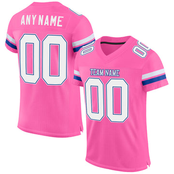 Custom Pink Football Jerseys, Football Uniforms For Your Team