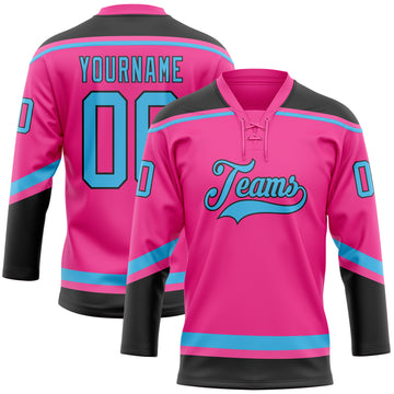 Custom Pink Hockey Jerseys Hockey Uniforms For Your Team