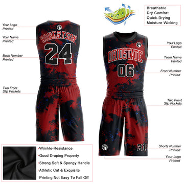 red jersey basketball