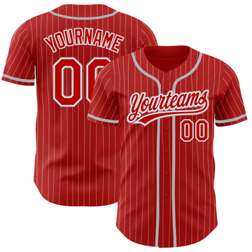 reds gray jersey