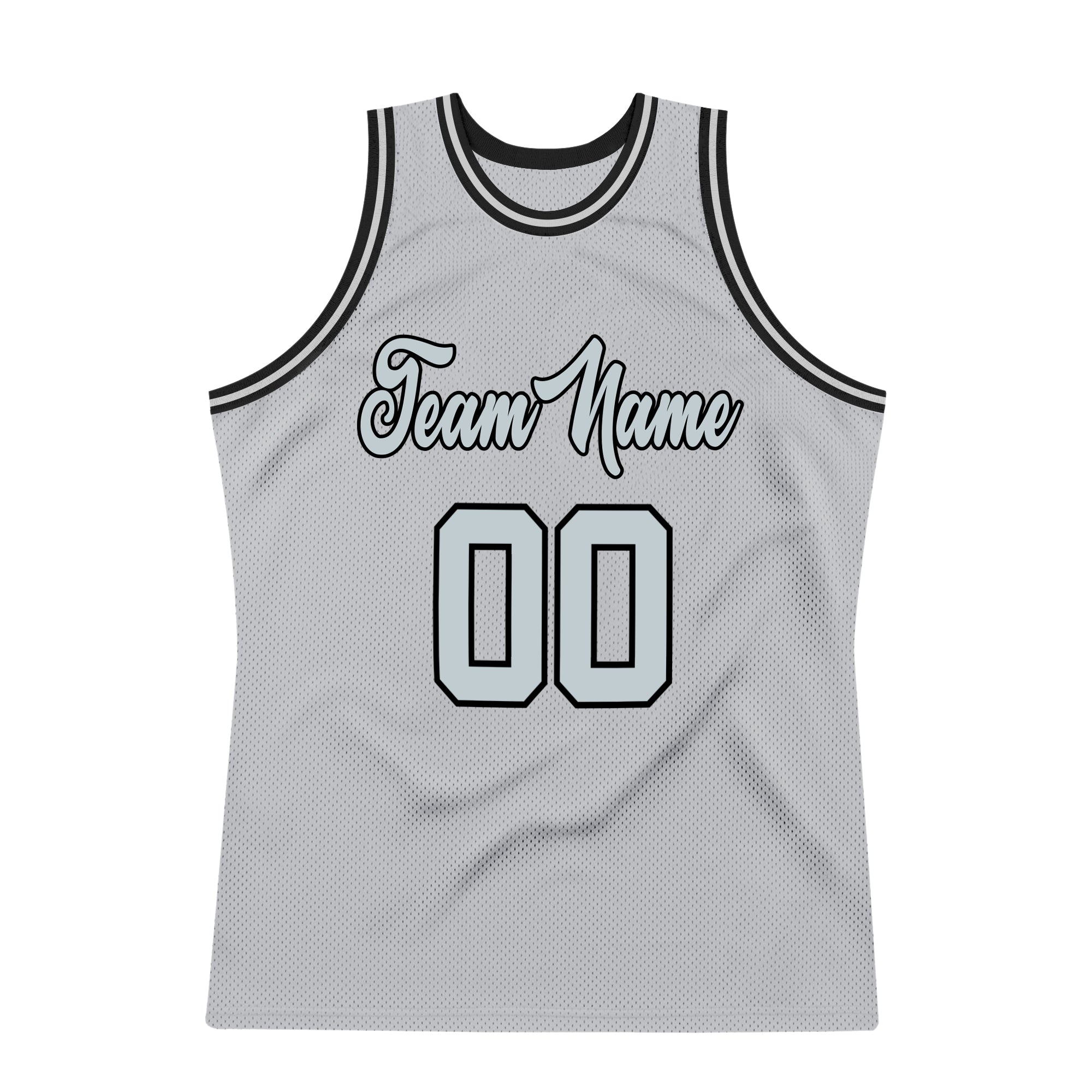 Your Team The Rim Tournament Shoot Out 2 Stitched Mesh Basketball Jersey Shirt, Men's, Size: 2XL, Gray