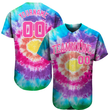 Custom Tie Dye Baseball Jerseys, Baseball Uniforms For Your Team