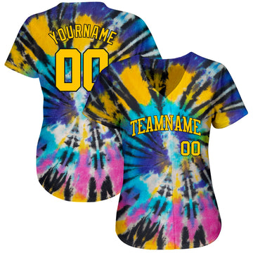 Custom Tie Dye Baseball Jerseys, Baseball Uniforms For Your Team