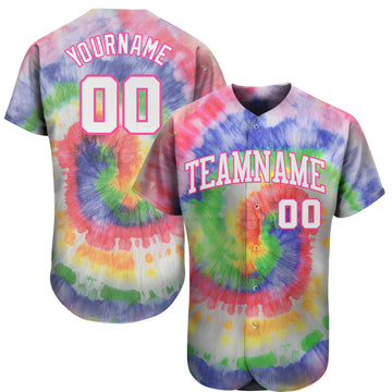 Custom Tie Dye Baseball Jerseys, Baseball Uniforms For Your Team