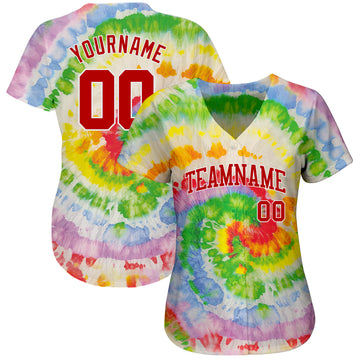 Custom Tie Dye Baseball Jerseys, Baseball Uniforms For Your Team