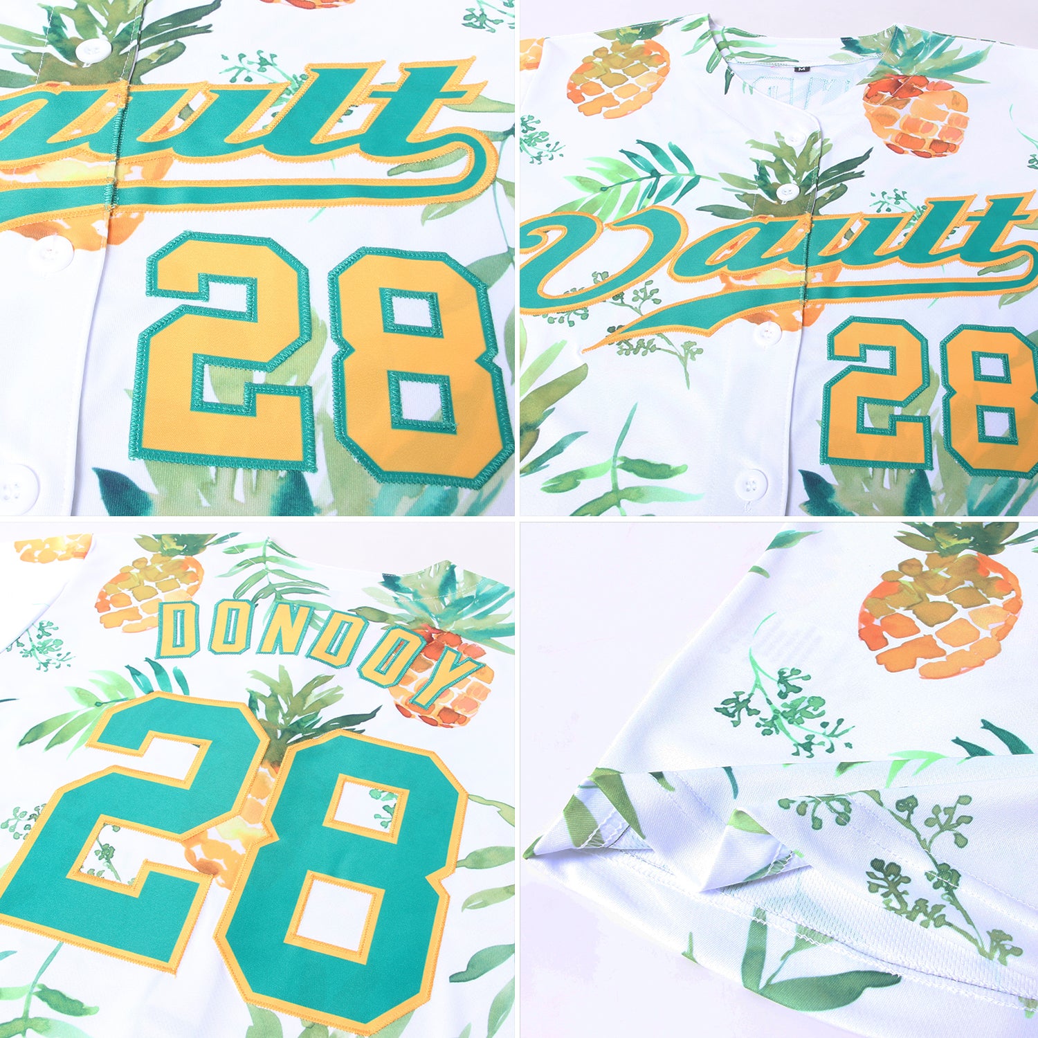 Custom Baseball Jersey Royal Navy-Orange 3D Pattern Design Palm Trees Authentic Men's Size:XL