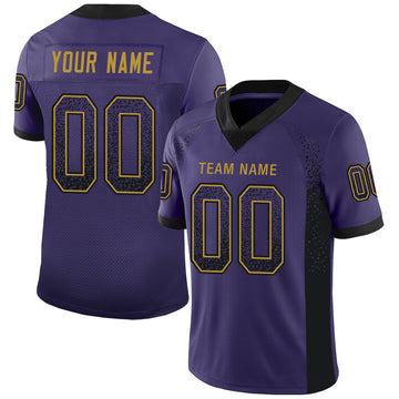 Custom Purple Football Jerseys, Football Uniforms For Your Team