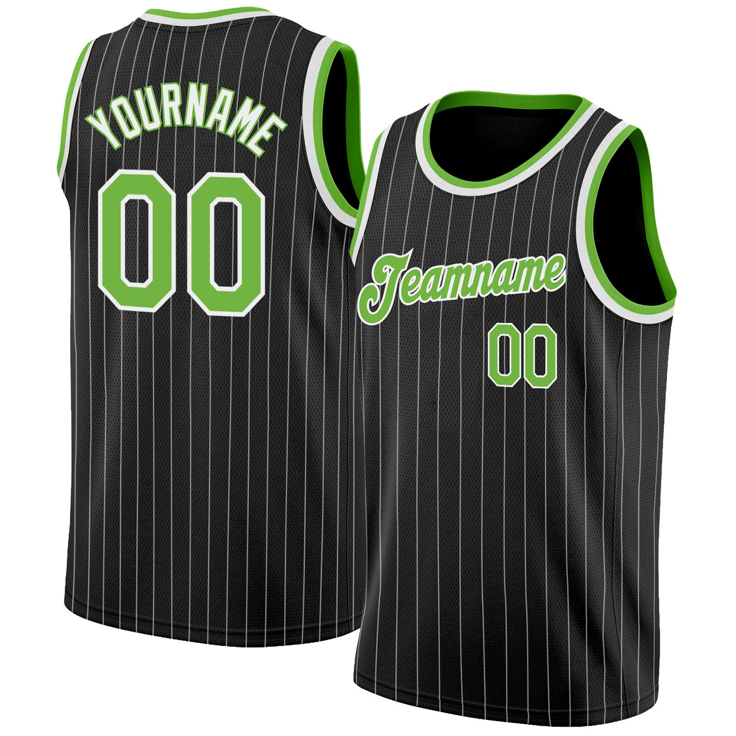 Black Green - Custom Basketball Jersey Design for Team-XTeamwear