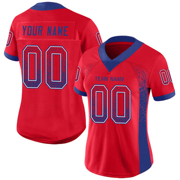 Custom Red Football Jerseys, Football Uniforms For Your Team