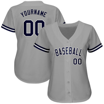 Grey and white baseball jersey Clearance
