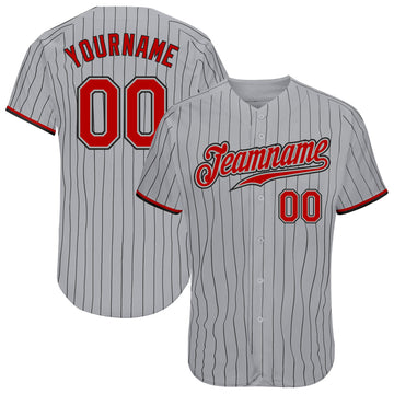 Custom Gray Baseball Jerseys, Baseball Uniforms For Your Team – Tagged Gray  Pinstripe