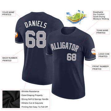 Custom Navy T Jerseys, T Uniforms For Your Team