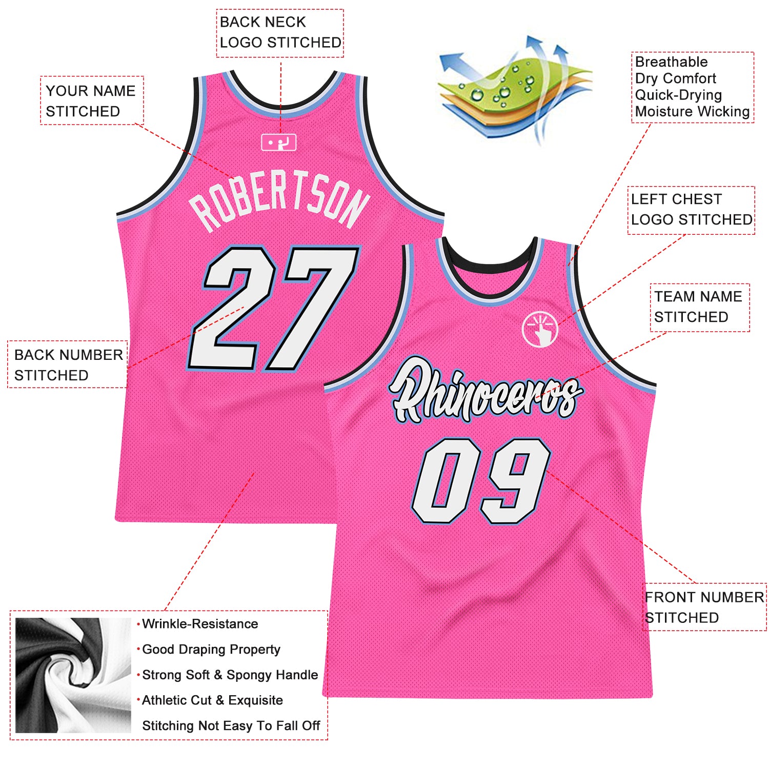 Source Factory top 10 best basketball jersey design basketball jersey design  color pink on m.