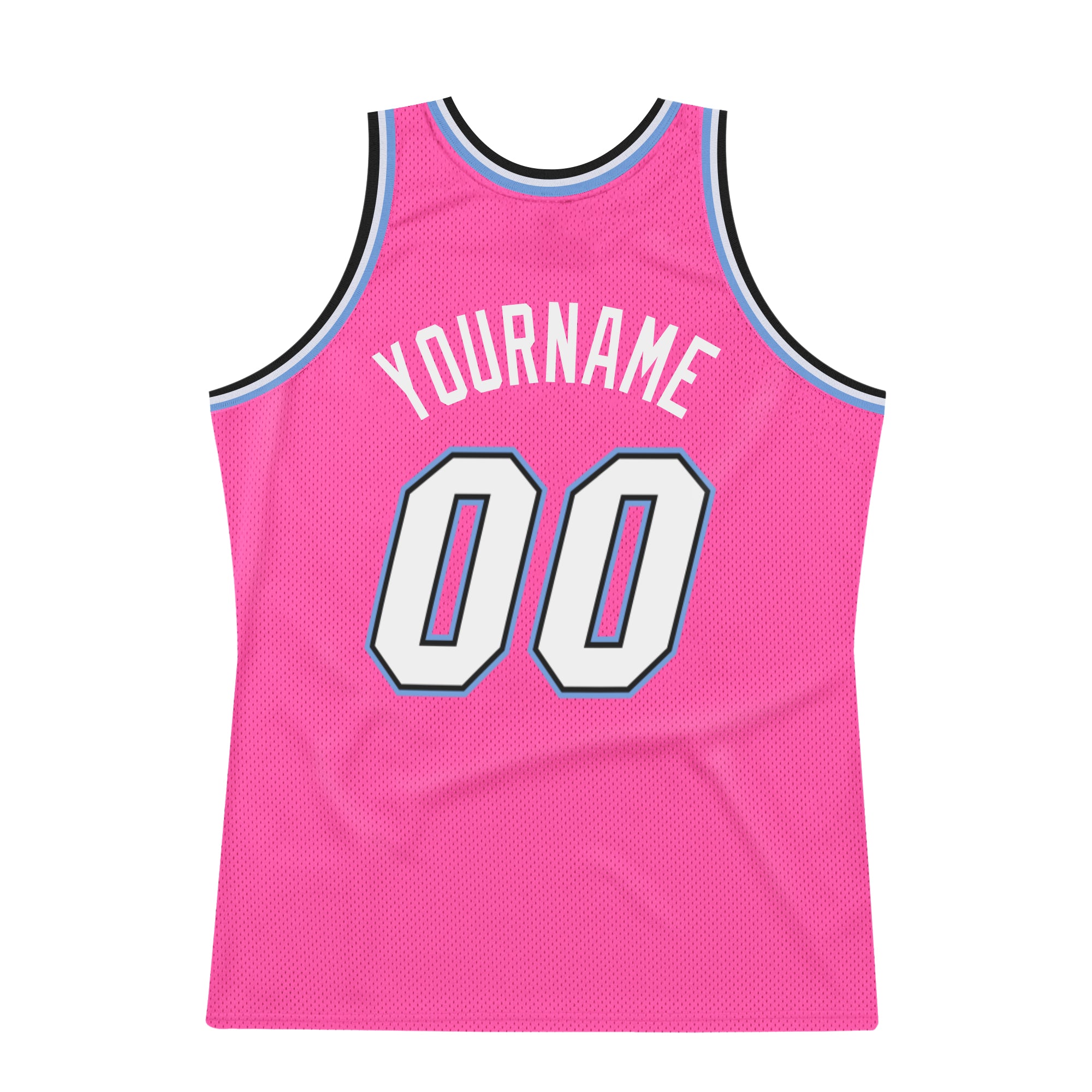 Rookie of the Year Custom Basketball Jersey Baby Pink One 