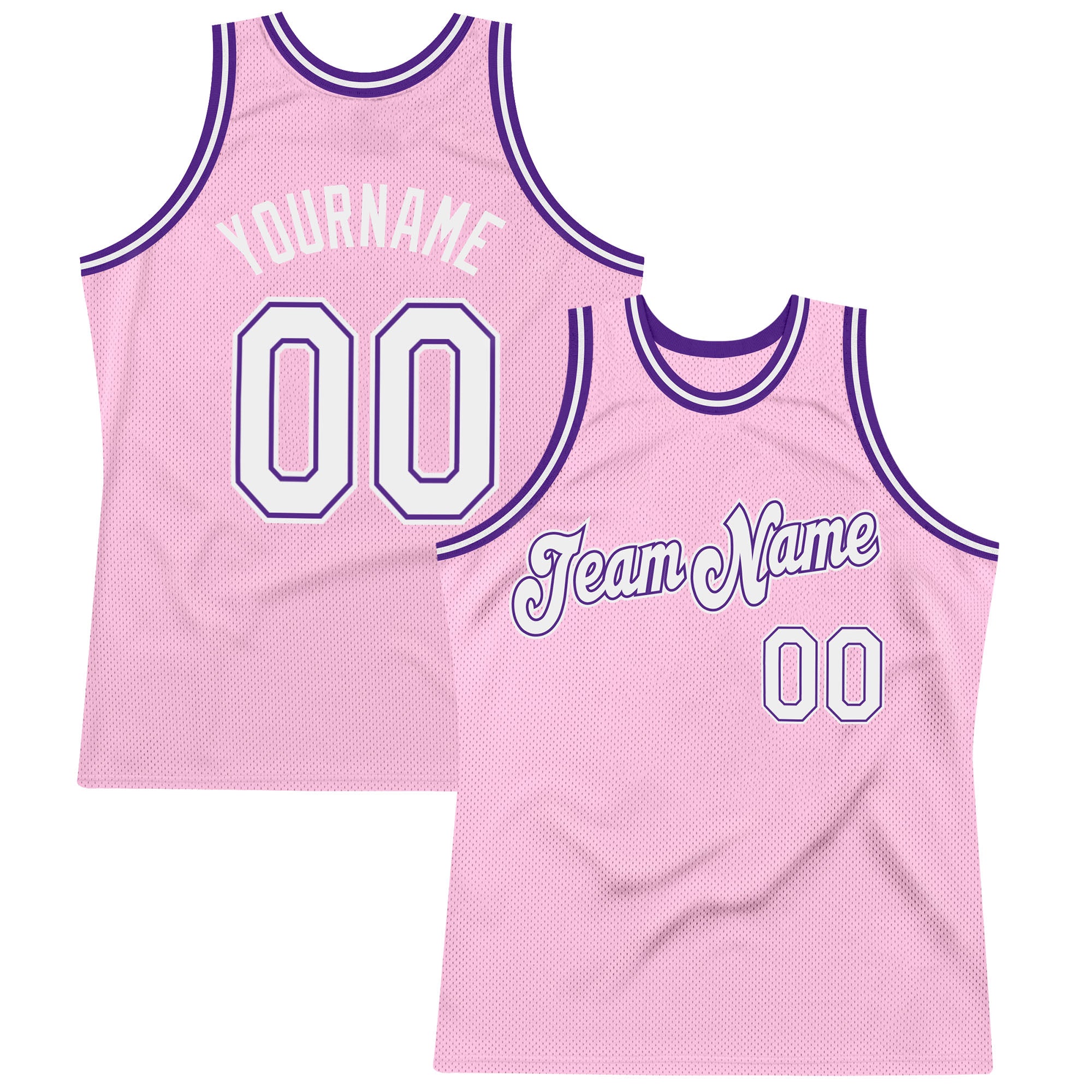 pink basketball jersey nba