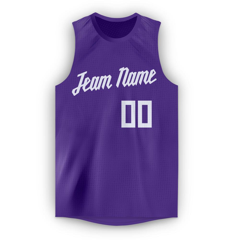 Custom Printed Team Wear Basketball Uniform [ZZ1601116] - Yellow/Purple / S