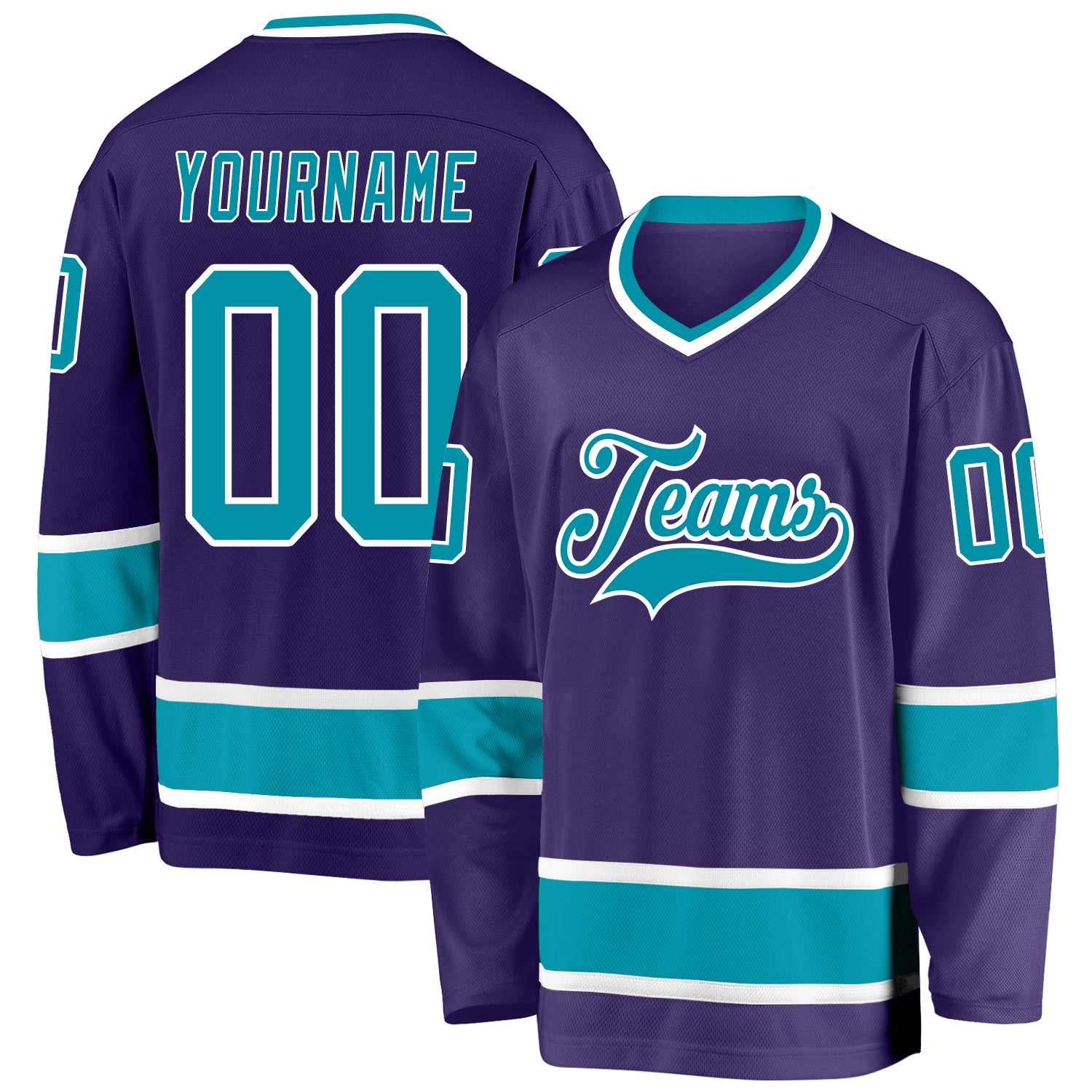 Teal hockey jersey shop