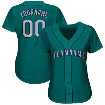 Custom Mariners V Neck Baseball Jerseys