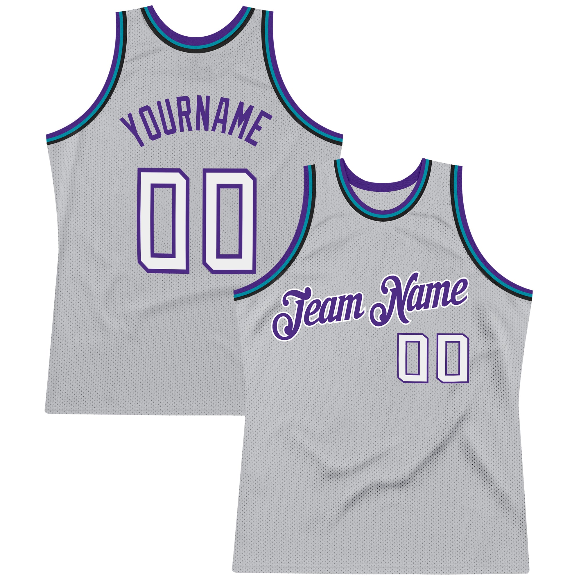 Purple White - Custom Basketball Jersey Design for Team-XTeamwear